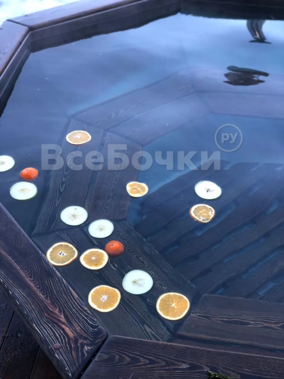Банный чан с водяной рубашкой