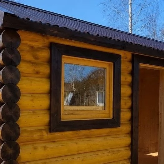 Окно деревянное 60х60